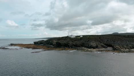 lighthouse on the ocean, newfoundland
