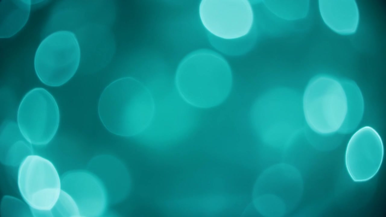 Abstrakt turkis bokeh-lysbaggrund