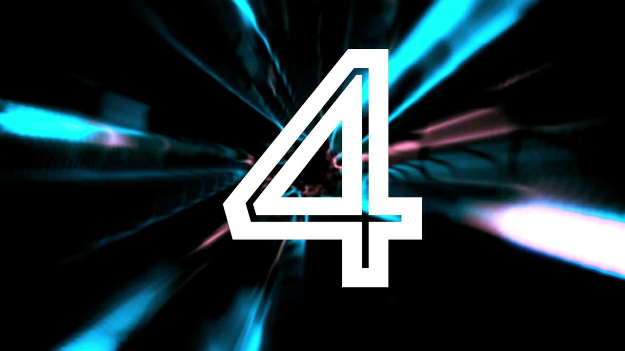 Animated countdown video