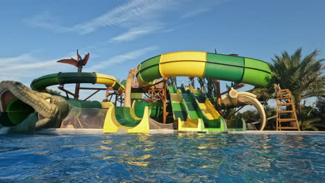 big water park slide