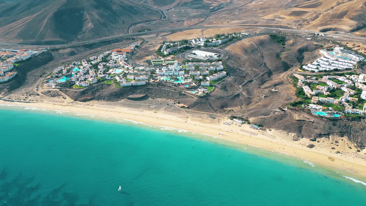 increíble playa de esquinzo con un horizonte sin fin