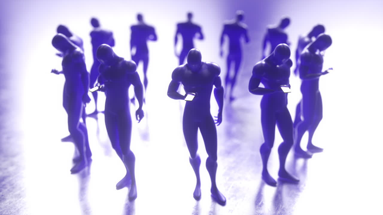 люди, использующие смартфоны