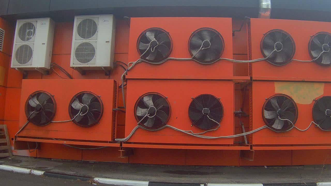ventilador de aire acondicionado