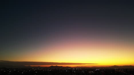 autumn afternoon in santiago, chile