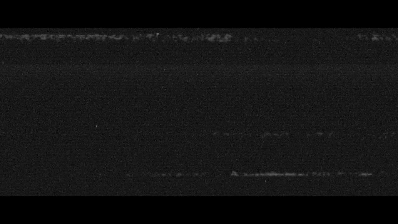 efecto de parpadeo sobre un fondo negro