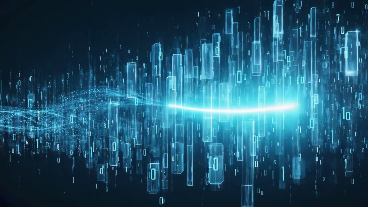 Abstract Digital Binary Data Network