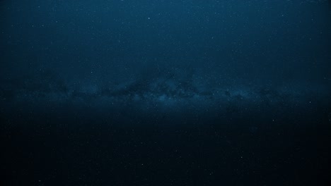 night sky with a lot of shining stars and milky way, background animation