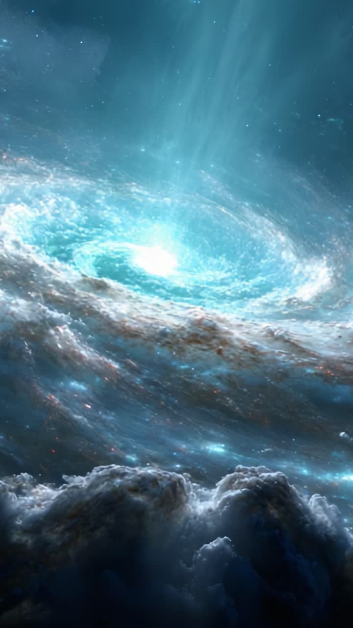 The Majestic Spiral Galaxy: A Breathtaking Visual Journey through Cosmic Beauty and Wonder Illuminated by Celestial Light