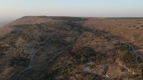 hiking trails and desolate road