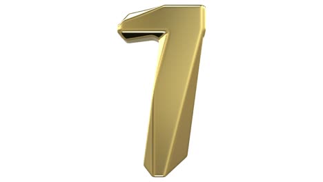 transformation of the "1" digit into the "7" digit and reverse