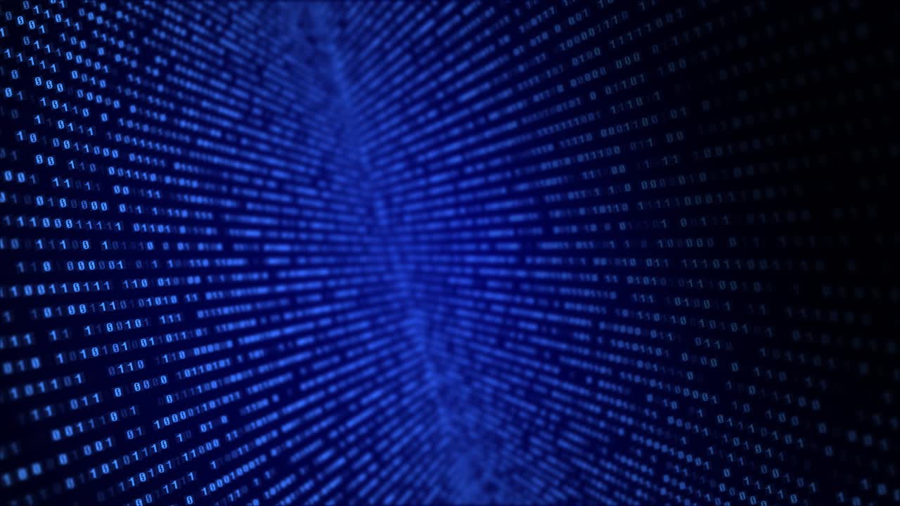 Fondo de código binario