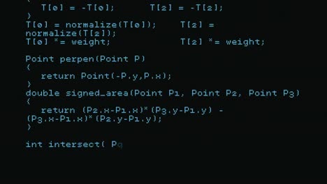 Digital animation of encoding