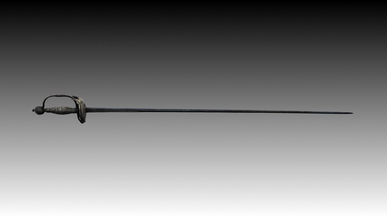 bucle de rotación de la espada pequeña del barco