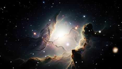 a stunning exploration of cosmic nebulae: a visual journey through the mysteries of space and stellar formation captured in ethereal beauty