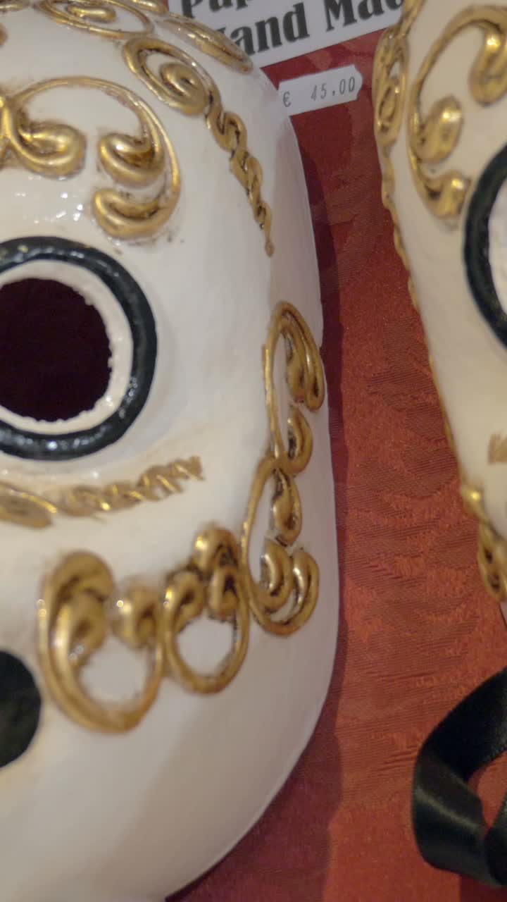Display of Venetian Masks