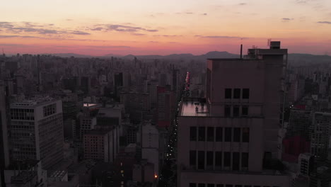 aerial view of sao paulo downtown, brazil