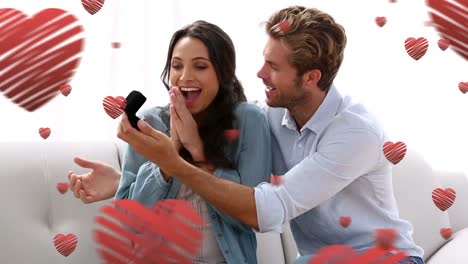 Man-proposing-to-his-girlfriend