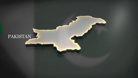 3d animated map of pakistan