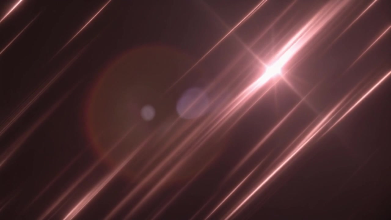 Sfondo astratto con strisce di luce rosa ed effetto lens flare
