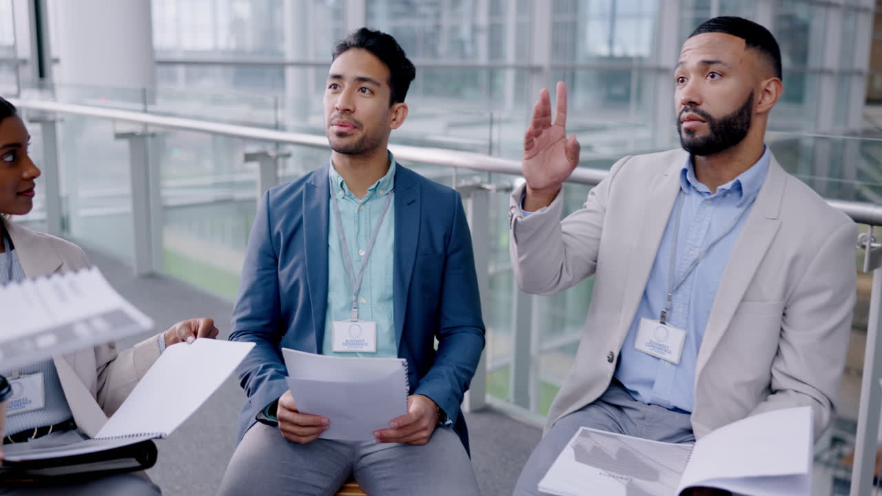 사업가, 교육 및 질문에 대한 손