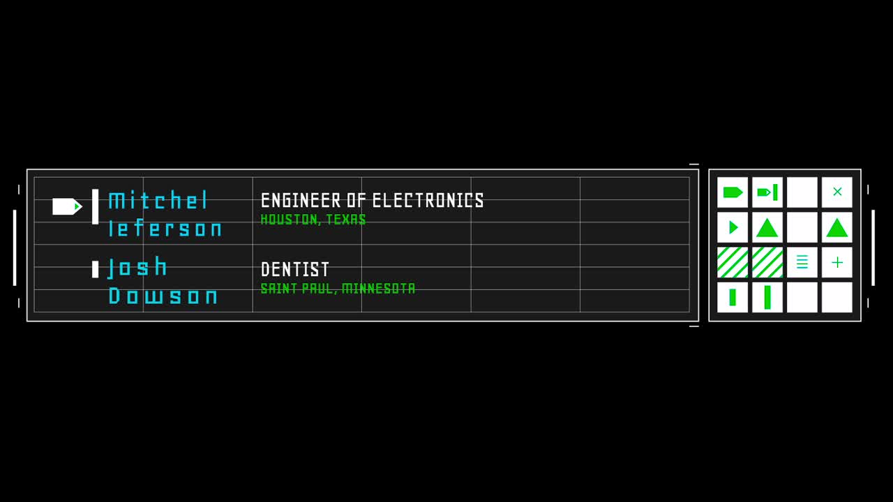 Cyberpunk Lower Thirds