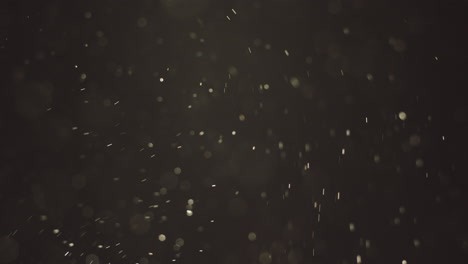 fondo oscuro con partículas de polvo