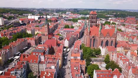 Luftaufnahme-Der-Danziger-Altstadt