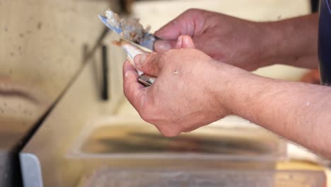 preparación de pescado