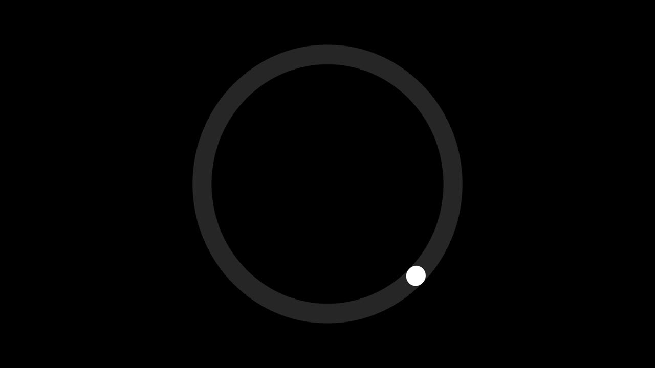 Animation loading circle icon