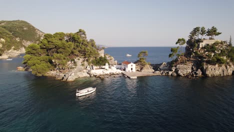 beautiful seaside house in parga, western side of greece