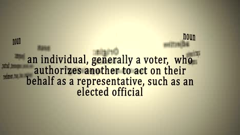 definición de los constituyentes