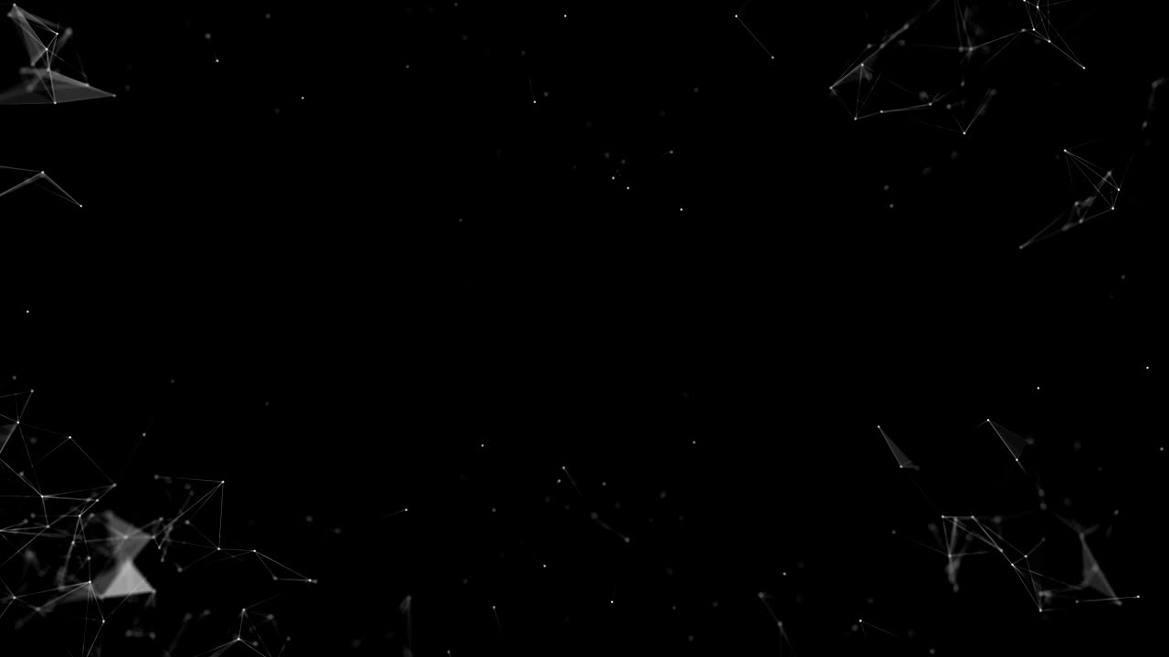 el concepto global digital abstracto de las figuras el fondo del plexo poligonal.