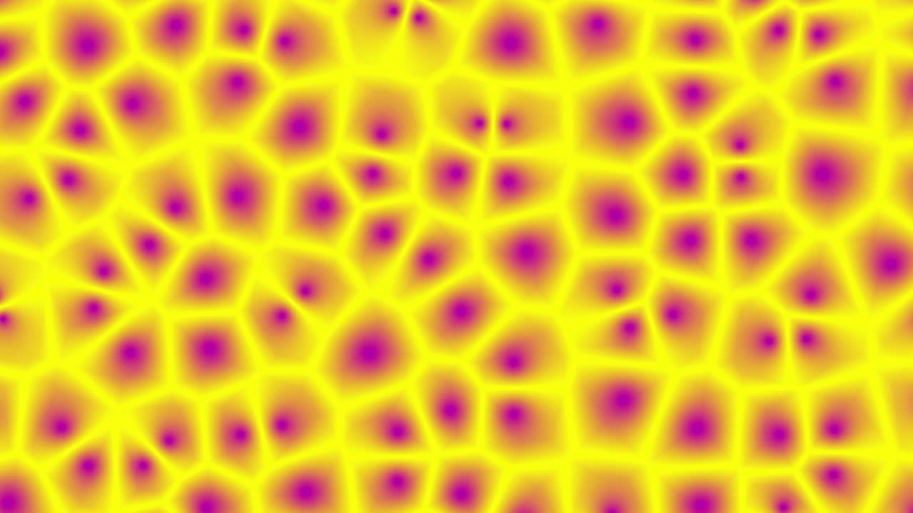 Abstract yellow and red mesh  texture in motion