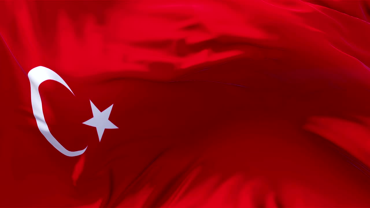 флаг таиланда в замедленном движении классический флаг плавный дул в ветре в ветреный день восходящее солнце 4к непрерывный бесперебойный цикл фон