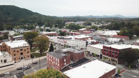 marion nc, marion north carolina skyline in 4k