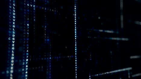código de máquina hexadecimal de computadora generado al azar antecedentes tecnológicos abstractos de un bucle sin costuras