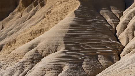 eroded rock formation