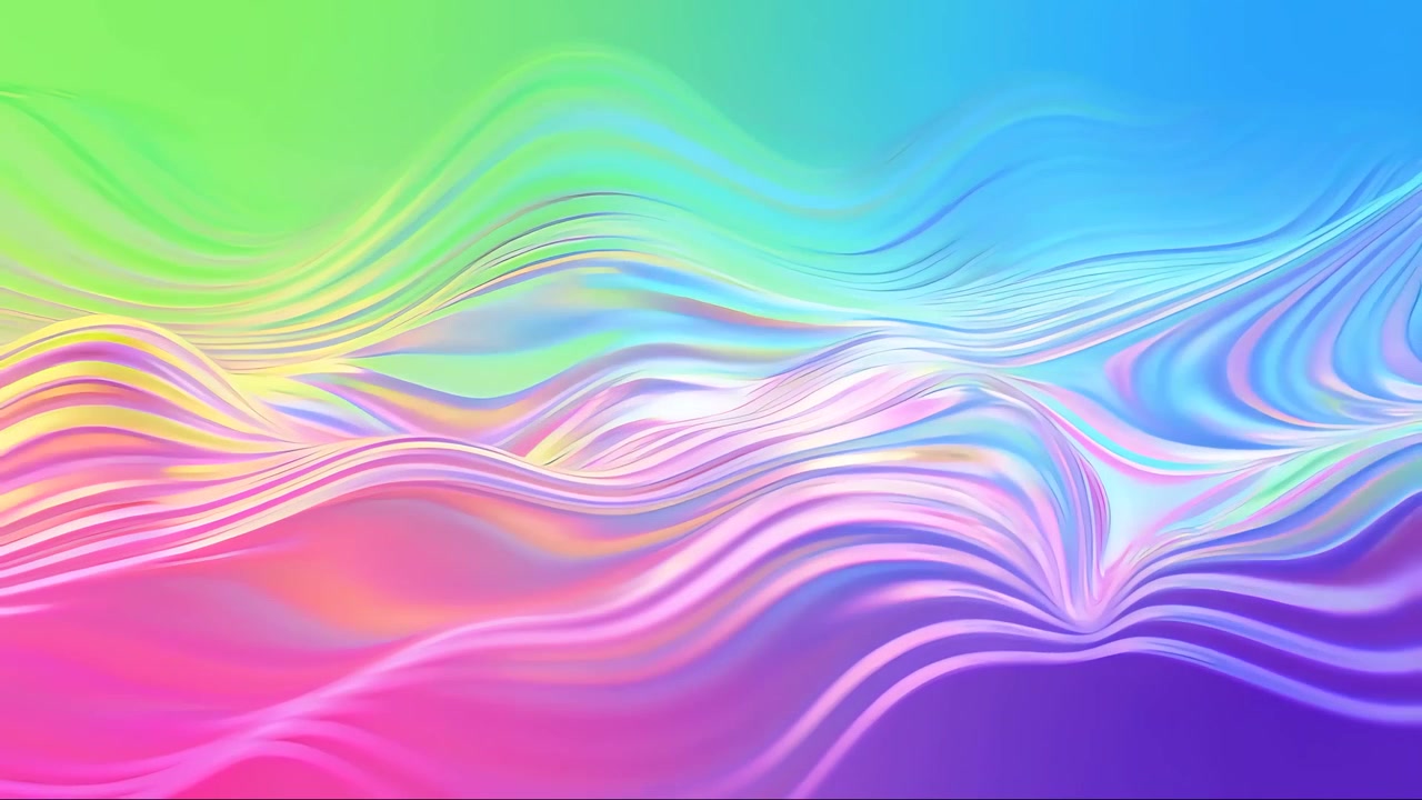 Abstract Fluid Motion Background 4K