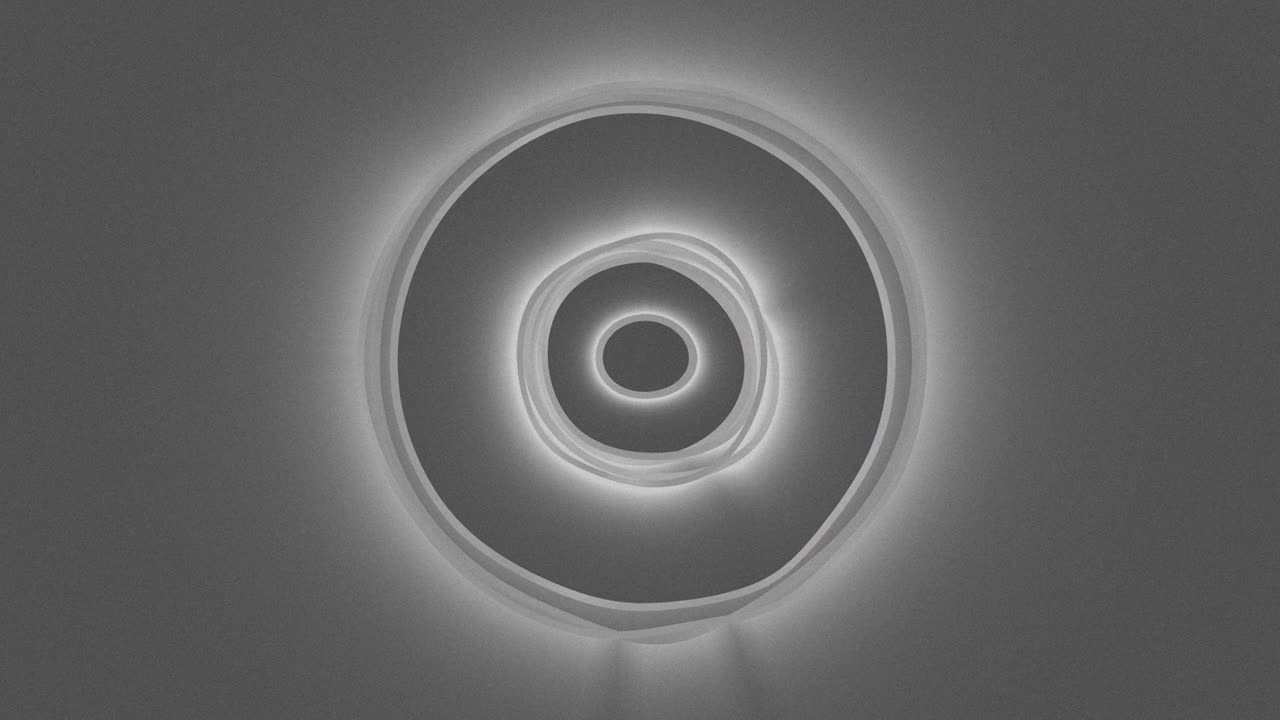 추상적인 원형 모양 회색 스케일