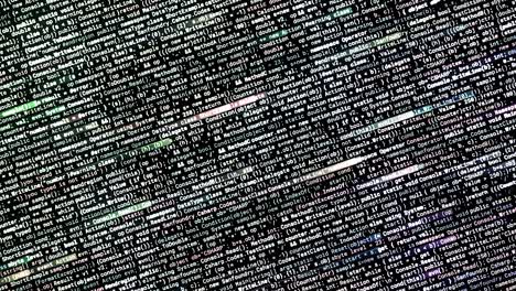código de computadora abstracto