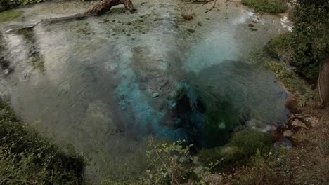 deep blue water sping - the amazing natural waters