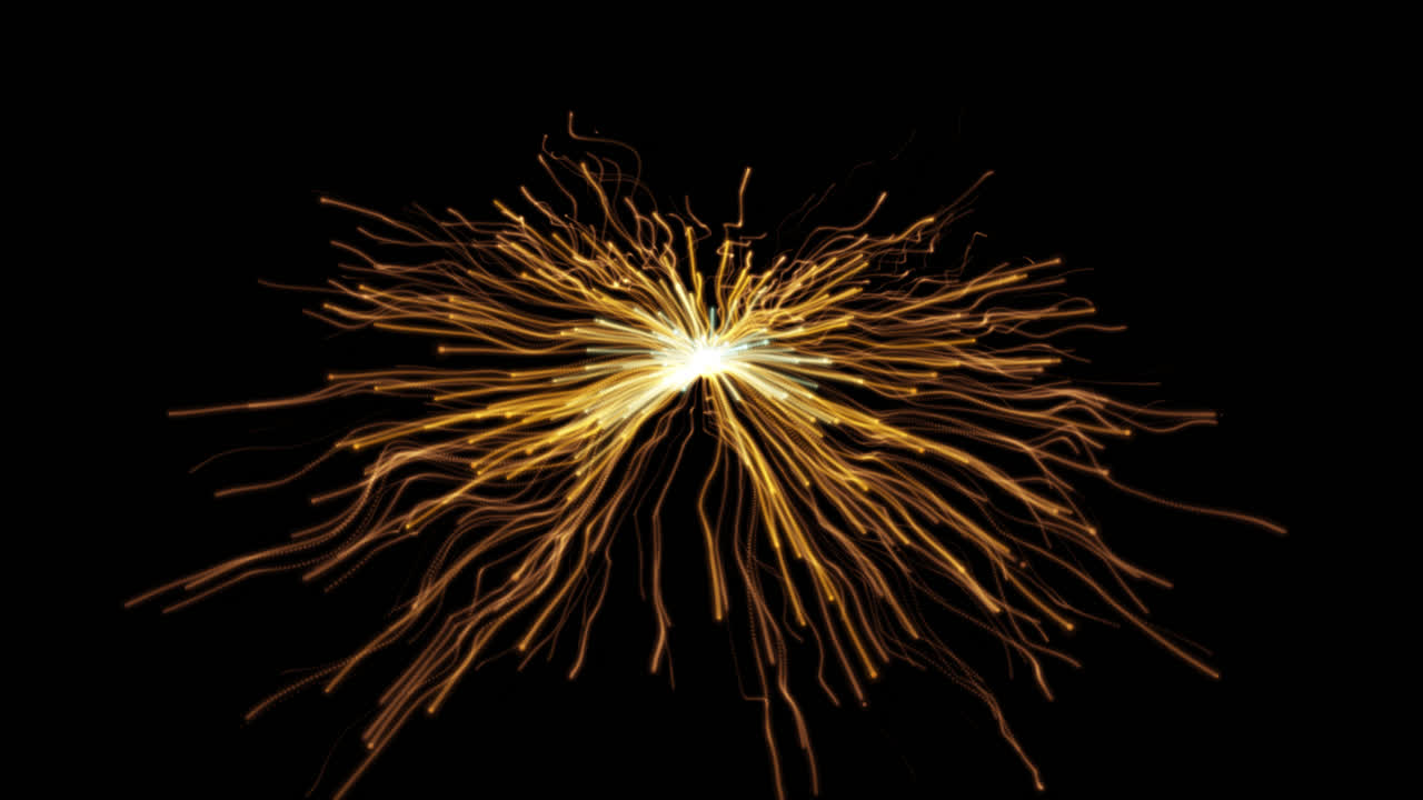 추상적인 반이는 폭발