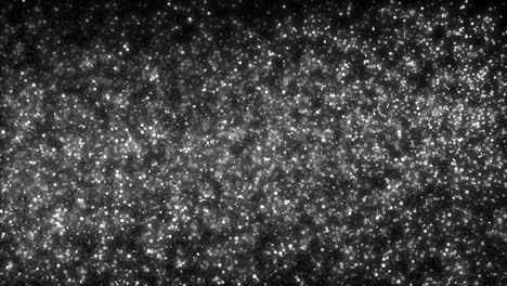 atomic particles movement in space