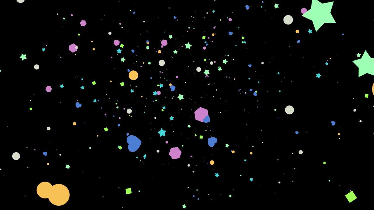 입자 팝 추상 효과 배경