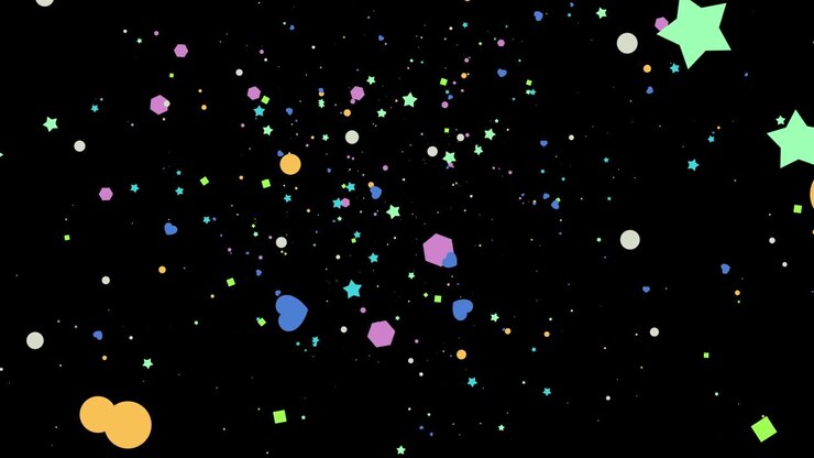 sfondo dell'effetto astratto della particella pop