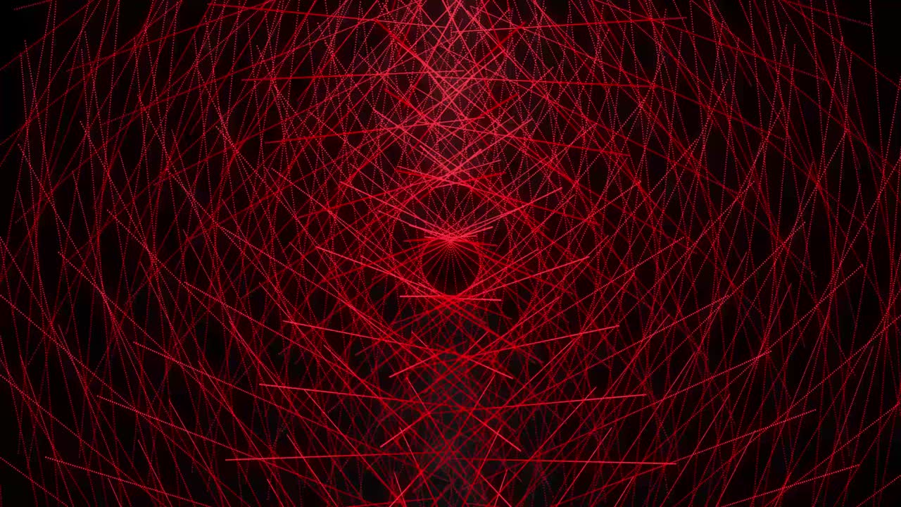 cambio de color del arco iris animación de patrón de forma de punto