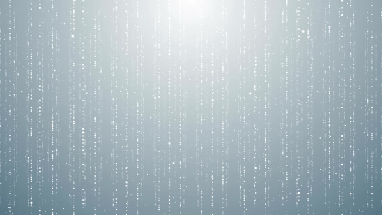 Particles white business bright glitter bokeh dust abstract background loop