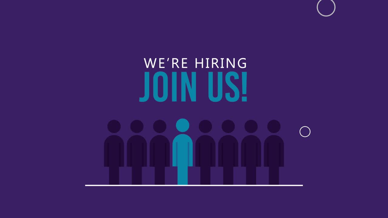 we are hiring lettering with teamworkers