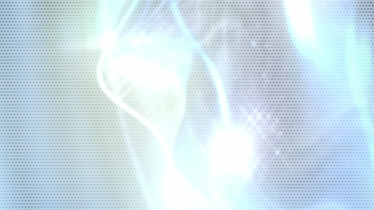 fondo de movimiento animado generado por computadora que muestra biología científica átomos moléculas partículas genes adn