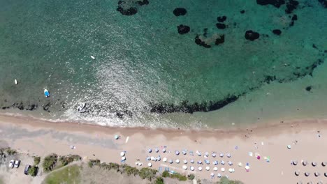 aerial 4k footage of corfu coastline